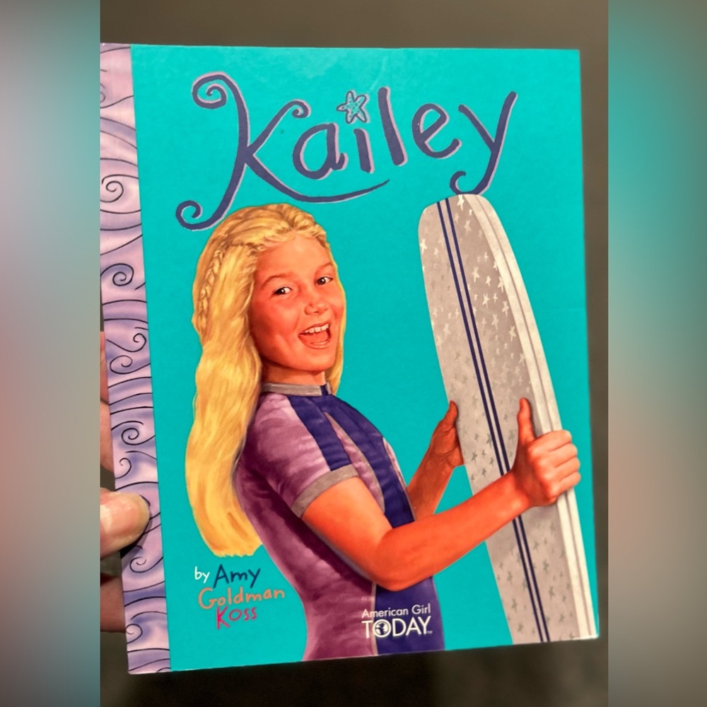 American Girl Kailey Surfboard Doll Book
